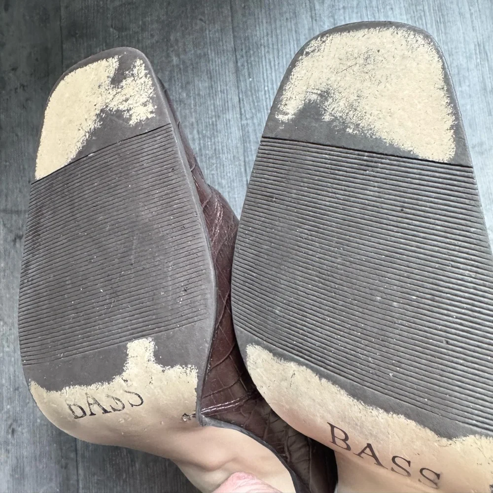 Bass Brown Leather Upper Shoes - Picture 5 of 6